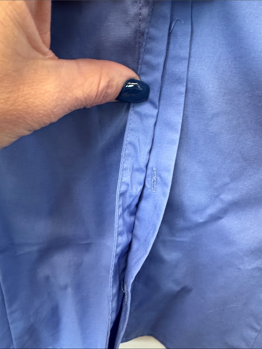 Lee Women's Button-Down Shirt in Periwinkle - Picture 4 of 7